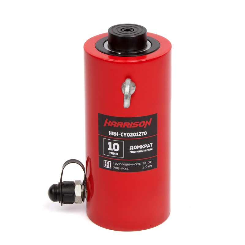 HRH-CY0201270 Гидравлический цилиндр (домкрат), многоступенчатый, однополостной 10 т, ход 270 мм, HARRISON