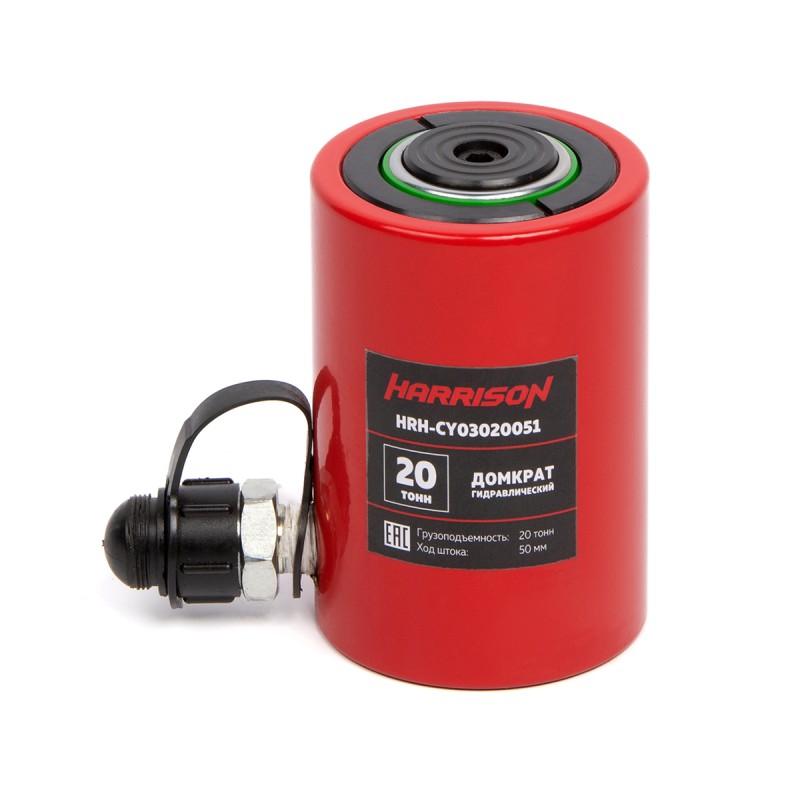 HRH-CY03020051 Гидравлический цилиндр (домкрат), однополостной 20 т, ход 50 мм, HARRISON