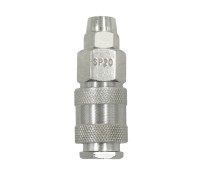 OPT-720SPA Соединение быстросъемное пневматическое с обжимным креплением под шланг 8 мм