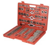 OPT-MTDS110 Набор метчиков и плашек М2 - М18, метрическая резьба, 110 предметов