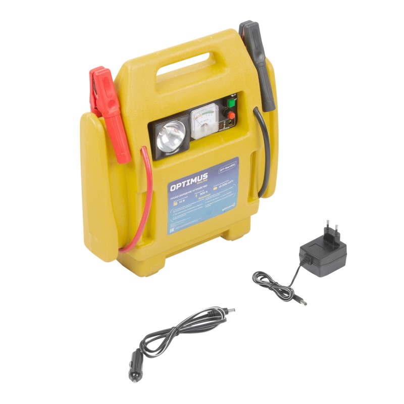 OPT-Start300 Пусковое устройство 2в1 с компрессором для подкачки колес, OPTIMUS OPT-Start300 Пусковое устройство 2в1 с компрессором для подкачки колес, OPTIMUS