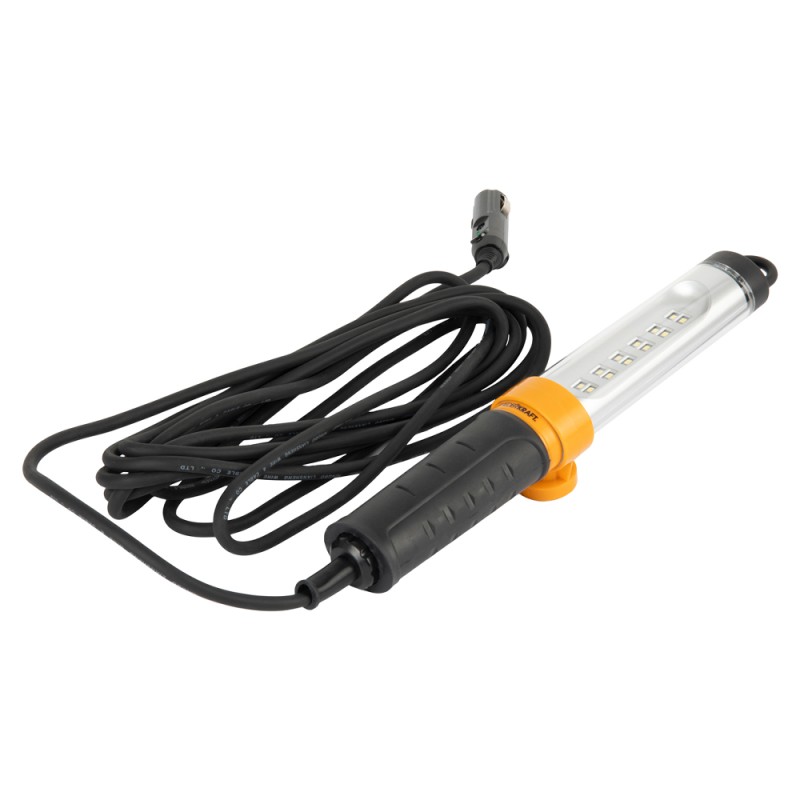 WDK-WL1280015 Raptor Переносной светодиодный светильник, 12/24 В, длина провода 15 м, для автомобильной розетки