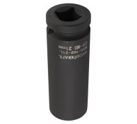 WDK-702-21L Головка торцевая ударная глубокая тонкостенная 1/2", 6 граней, 21 мм