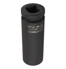 WDK-702-21L Головка торцевая ударная глубокая тонкостенная 1/2", 6 граней, 21 мм