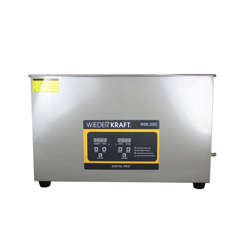 WDK-3130 Ультразвуковая мойка с подогревом, 30 л, WiederKraft WDK-3130 Ультразвуковая мойка с подогревом, 30 л, WiederKraft