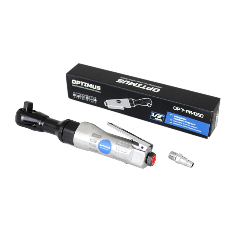 OPT-PR4150 Пневматическая трещотка 1/2”, 240 Об/ мин, 95 Нм, OPTIMUS OPT-PR4150 Пневматическая трещотка 1/2”, 240 Об/ мин, 95 Нм, OPTIMUS