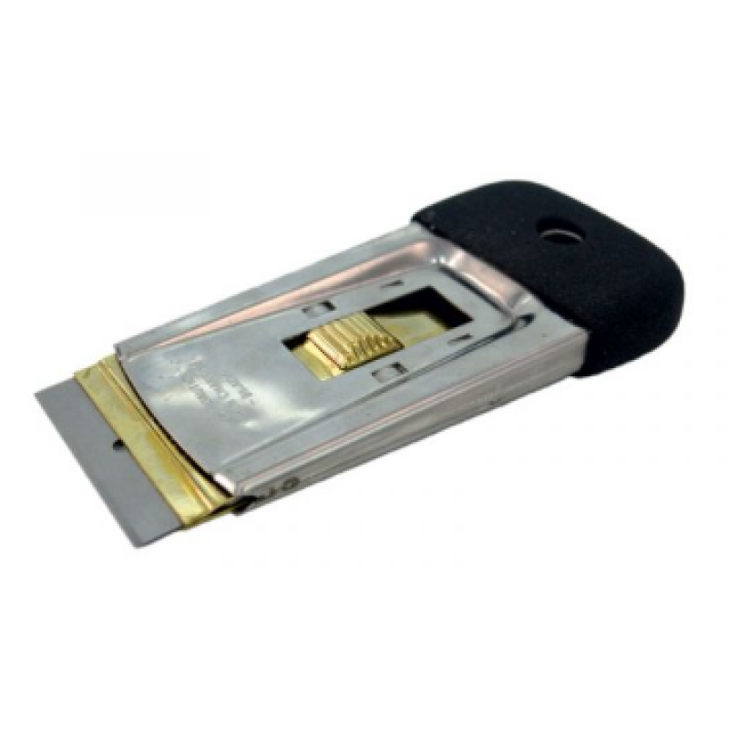 WDK-65018 Стальной скребок со сменным выдвижным лезвием, WiederKraft WDK-65018 Стальной скребок со сменным выдвижным лезвием, WiederKraft