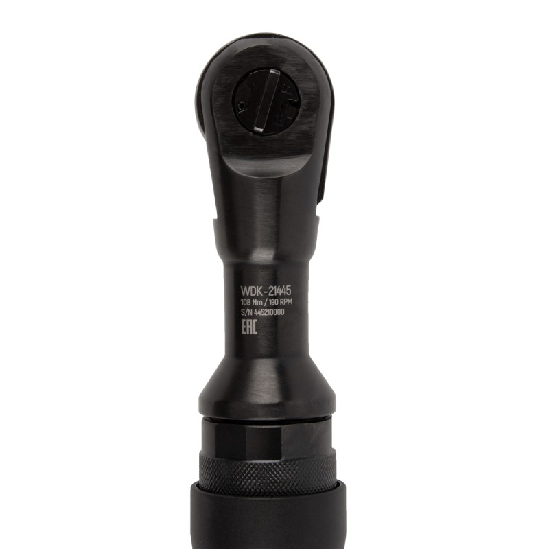 WDK-21445 Пневматическая трещотка 1/2”, 108 Нм, усиленная, WiederKraft WDK-21445 Пневматическая трещотка 1/2”, 108 Нм, усиленная, WiederKraft