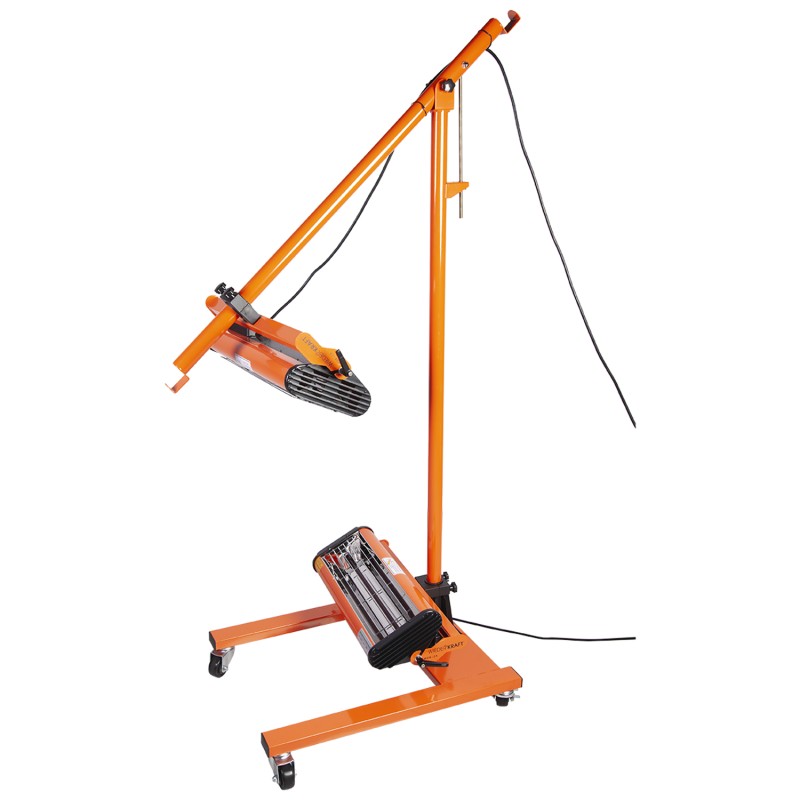 WDK-2A Двухкассетная мобильная ИК сушка на двухсекционной стойке, WiederKraft WDK-2A Двухкассетная мобильная ИК сушка на двухсекционной стойке, WiederKraft