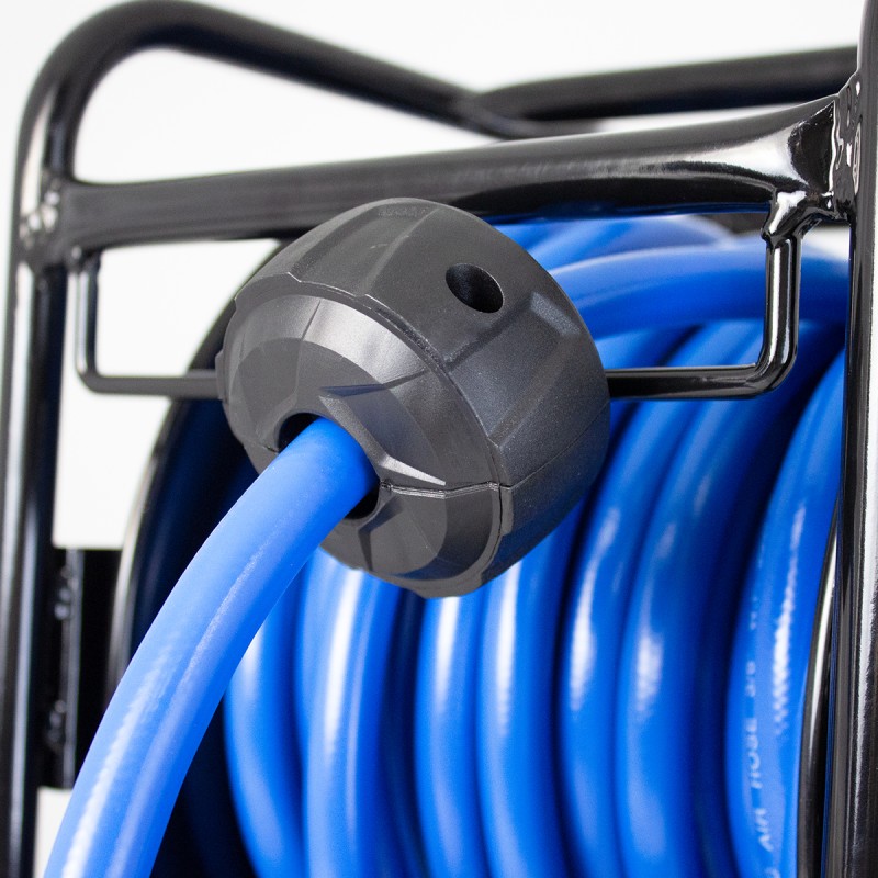 WDK-65720 Катушка ручная с пневмошлангом и БРС 10х14 мм, 20 м, WiederKraft