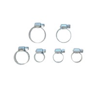 OPT-HT06 Хомуты червячные набор 6шт. 10-27