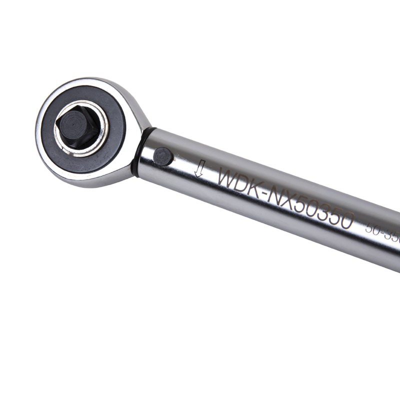 WDK-NX50350 Динамометрический ключ 50-350 Нм, трещотка с проходным приводным квадратом 1/2", WiederKraft