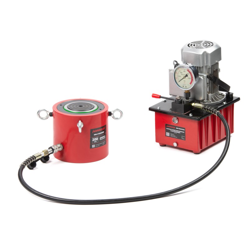 HRH-CY03200051 Гидравлический цилиндр (домкрат), однополостной 200 т, ход 50 мм, HARRISON