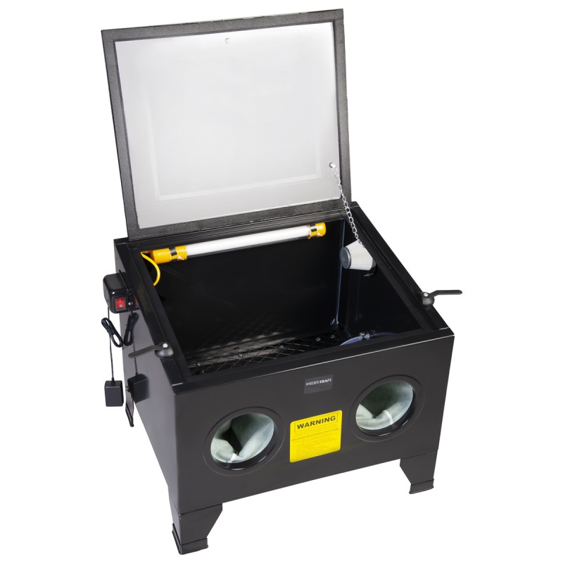 WDK-82090 Камера пескоструйная 90 л настольная, WiederKraft WDK-82090 Камера пескоструйная 90 л настольная, WiederKraft