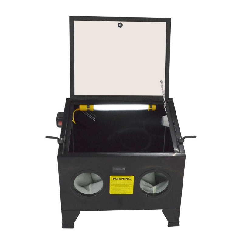 WDK-82090 Камера пескоструйная 90 л настольная, WiederKraft WDK-82090 Камера пескоструйная 90 л настольная, WiederKraft