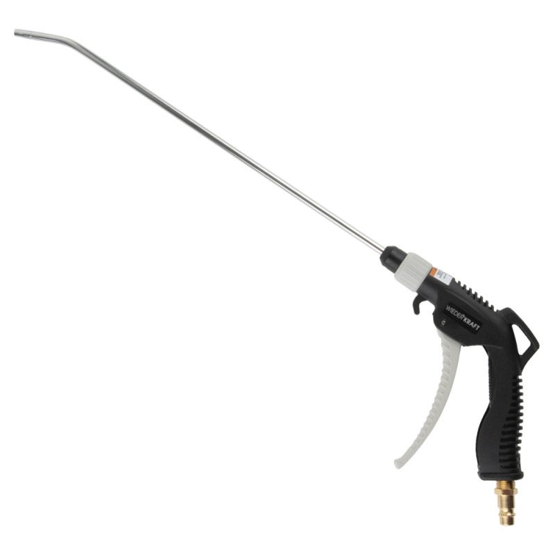 WDK-29210 Универсальный продувочный пистолет со сменными насадками, 9 предм., WiederKraft WDK-29210 Универсальный продувочный пистолет со сменными насадками, 9 предм., WiederKraft