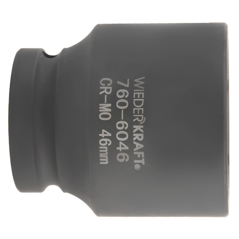 WDK-760-6046 Головка ударная 3/4", 6 граней, 46 мм, WiederKraft
