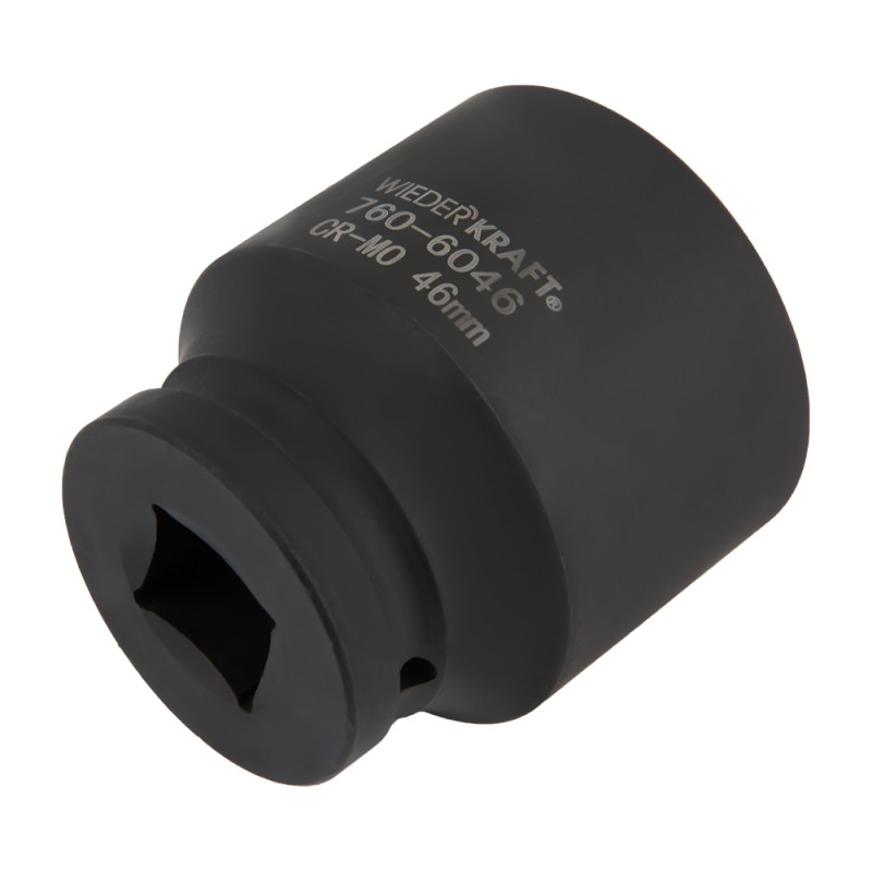 WDK-760-6046 Головка ударная 3/4", 6 граней, 46 мм, WiederKraft