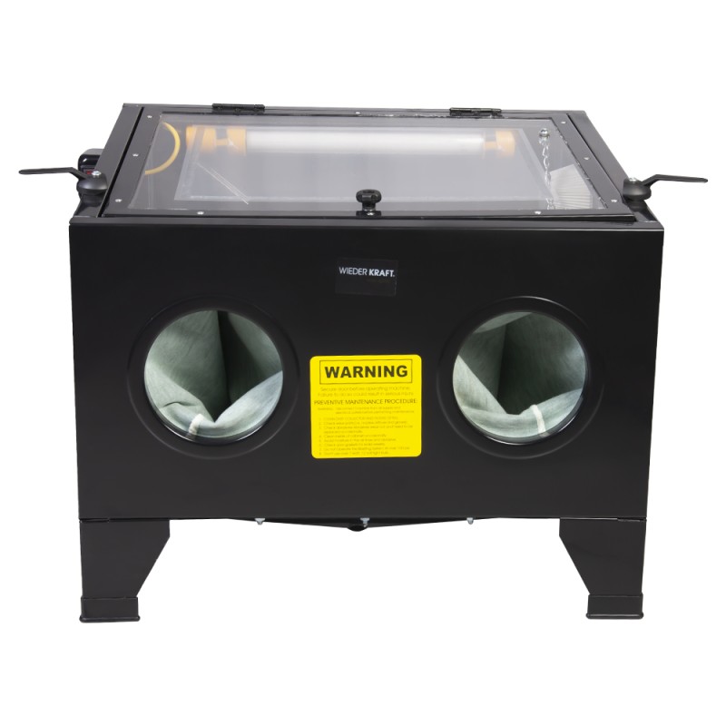 WDK-82090 Камера пескоструйная 90 л настольная, WiederKraft WDK-82090 Камера пескоструйная 90 л настольная, WiederKraft