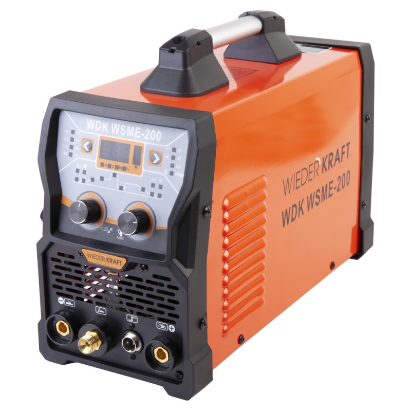 WDK WSME-200 Сварочный инвертор аргоннодуговой сварки AC/DC PULSED TIG, WiederKraft