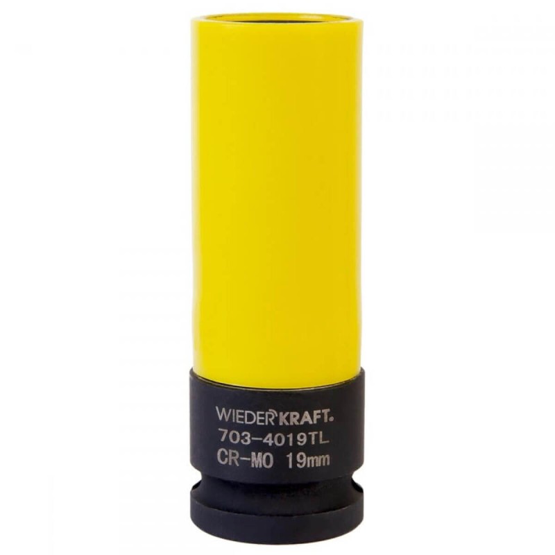 WDK-703-4019L Головка торцевая ударная тонкостенная 1/2", 6 граней, 19 мм, WiederKraft WDK-703-4019L Головка торцевая ударная тонкостенная 1/2", 6 граней, 19 мм, WiederKraft