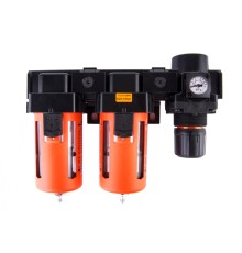 WDK-70740 Блок подготовки воздуха 1/2" двухступенчатый с влагомаслоотделителем, регулятором и маноме