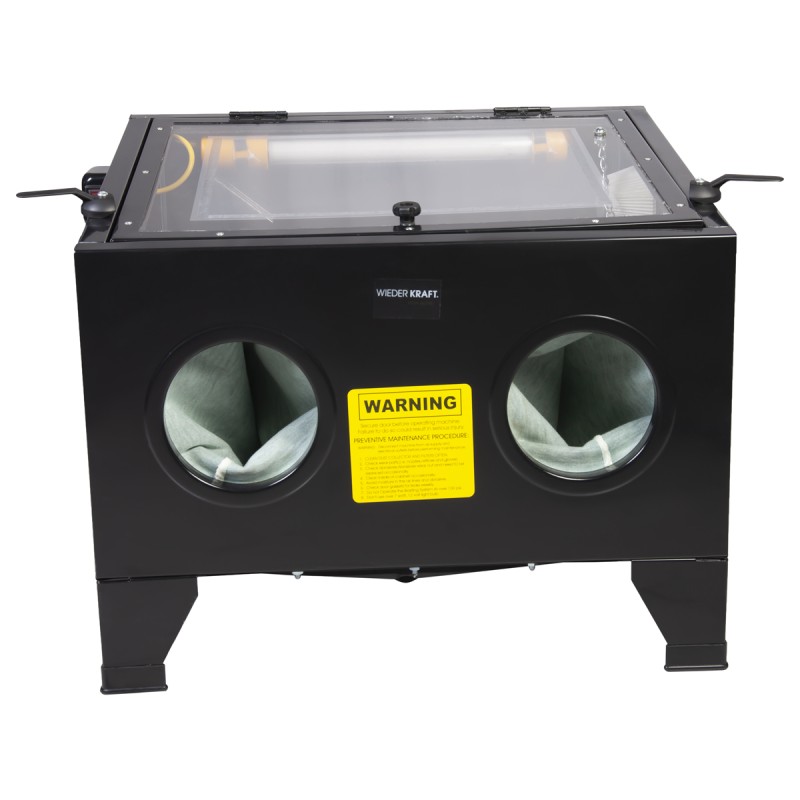 WDK-82090 Камера пескоструйная 90 л настольная, WiederKraft WDK-82090 Камера пескоструйная 90 л настольная, WiederKraft