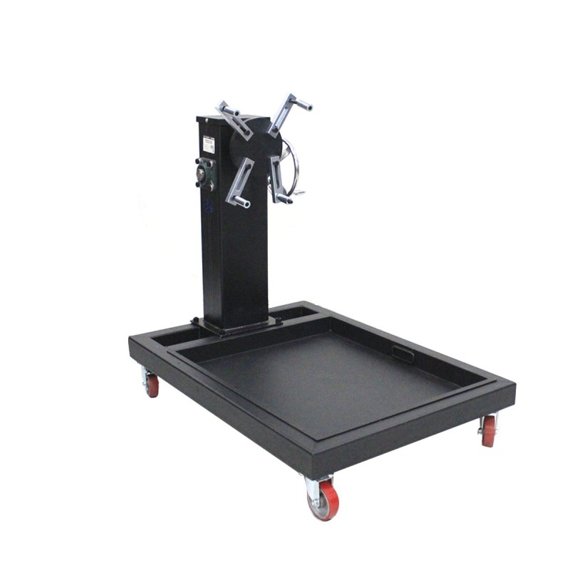 WDK-82702 Стенд-кантователь для двигателя с редуктором, г/п 800 кг WDK-82702 Стенд-кантователь для двигателя с редуктором, г/п 800 кг