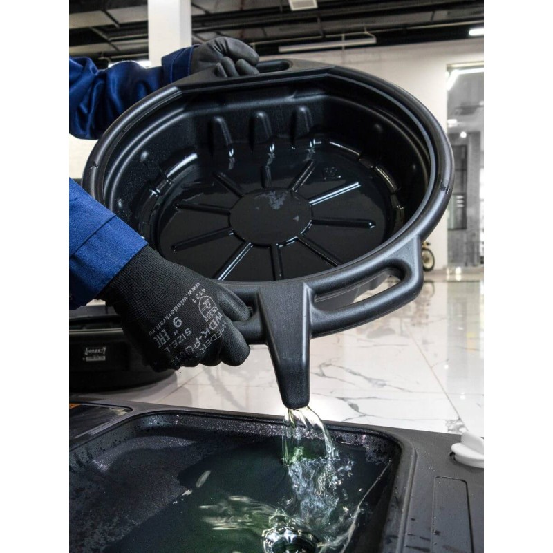 WDK-65260  Емкость для слива отработанного масла, 8 л, WiederKraft WDK-65260  Емкость для слива отработанного масла, 8 л, WiederKraft