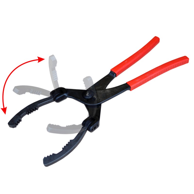 WDK-65396 Клещи для съема фильтров 80-190 мм, WiederKraft WDK-65396 Клещи для съема фильтров 80-190 мм, WiederKraft