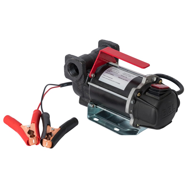 WDK-DYB50HT(24V) Насос перекачки топлива электрический 24В, заправочный раздаточный пистолет, комплект шлангов WDK-DYB50HT(24V) Насос перекачки топлива электрический 24В, заправочный раздаточный пистолет, комплект шлангов