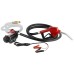 WDK-DYB50HT(24V) Насос перекачки топлива электрический 24В, заправочный раздаточный пистолет, комплект шлангов