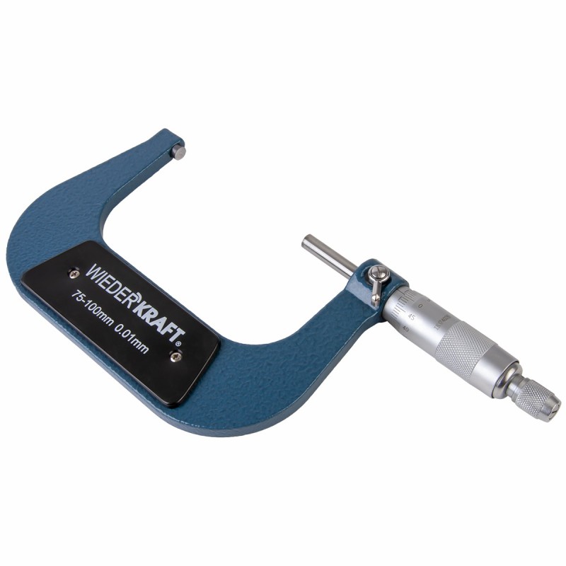 WDK-MM10001 Микрометр нониусный 75-100 мм, 0,01 мм, WiederKraft