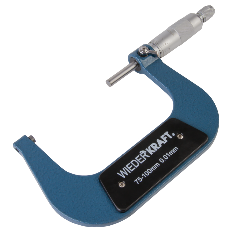 WDK-MM10001 Микрометр нониусный 75-100 мм, 0,01 мм, WiederKraft