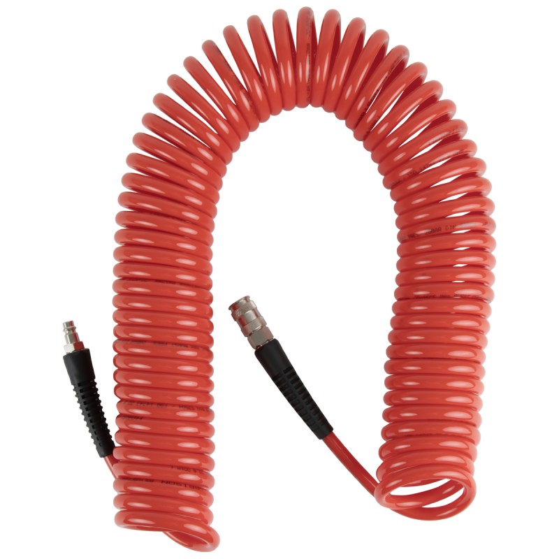 HRS-221015 Шланг пневматический спиральный Harrison с БРС, 15 м, 10х14 мм, HARRISON HRS-221015 Шланг пневматический спиральный Harrison с БРС, 15 м, 10х14 мм, HARRISON