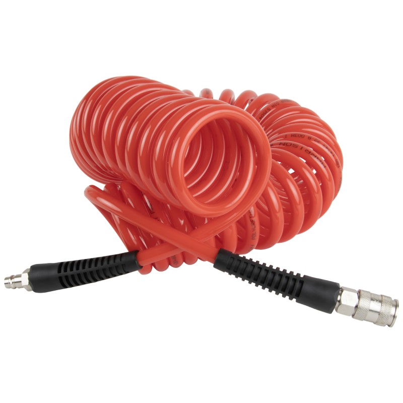 HRS-221015 Шланг пневматический спиральный Harrison с БРС, 15 м, 10х14 мм, HARRISON HRS-221015 Шланг пневматический спиральный Harrison с БРС, 15 м, 10х14 мм, HARRISON