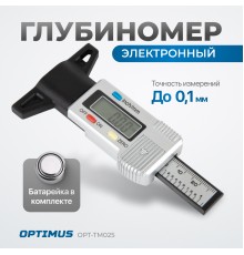 OPT-TM025 Глубиномер электронный 0-25 мм