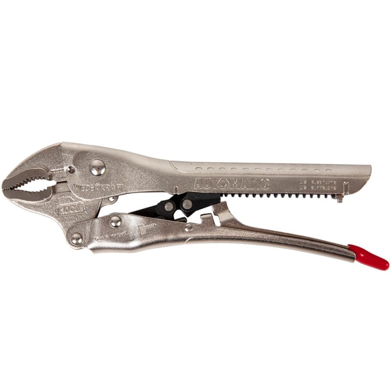 WDK-65104AUTO Зажим закругленный  автоматический с фиксатором. Струбцины сварочные., WiederKraft