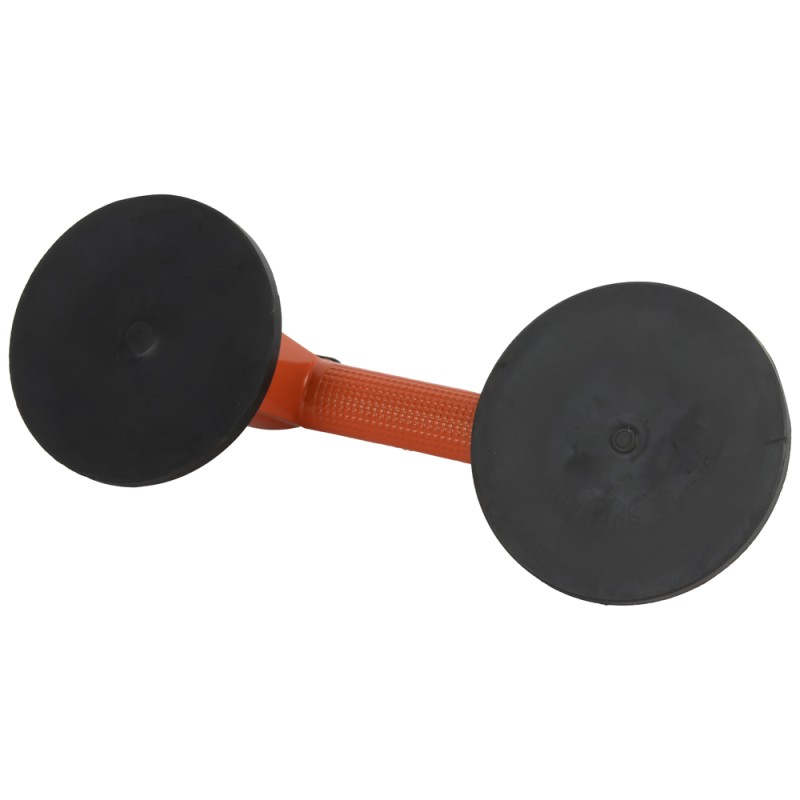 WDK-65610 Вакуумный захват стекол, металлический корпус, двойная присоска, WiederKraft WDK-65610 Вакуумный захват стекол, металлический корпус, двойная присоска, WiederKraft