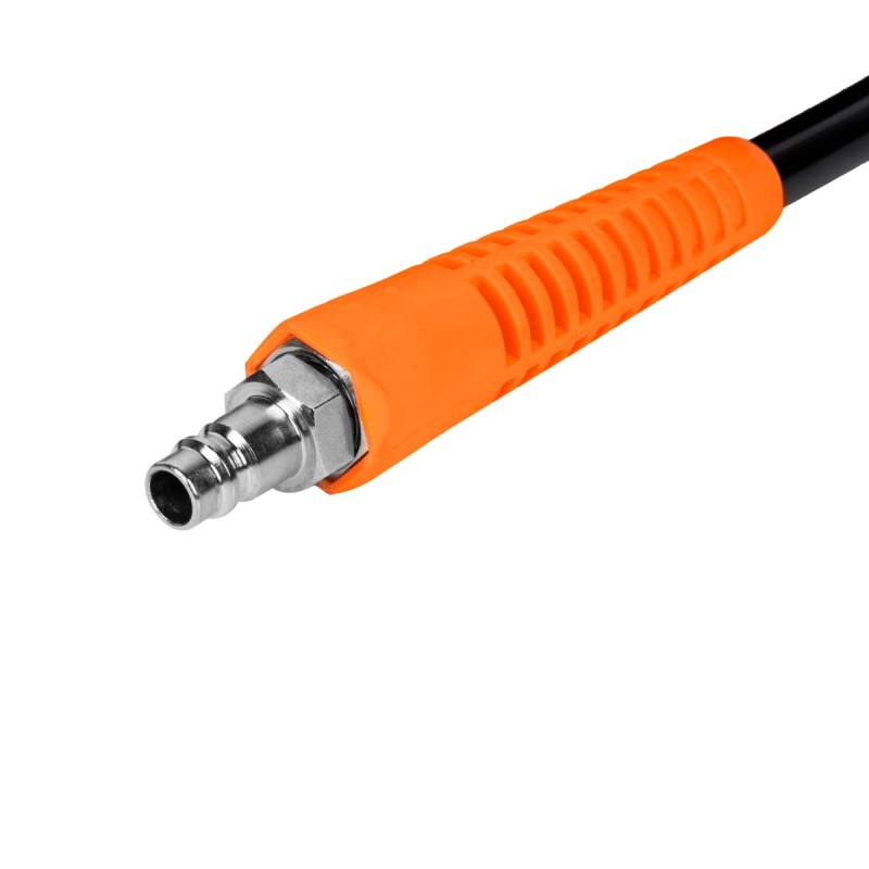 WDK-65710 Шланг пневматический спиральный с БРС, 10 м, WiederKraft WDK-65710 Шланг пневматический спиральный с БРС, 10 м, WiederKraft