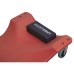 WDK-84068R Лежак ремонтный подкатной, пластиковый, красный, WiederKraft