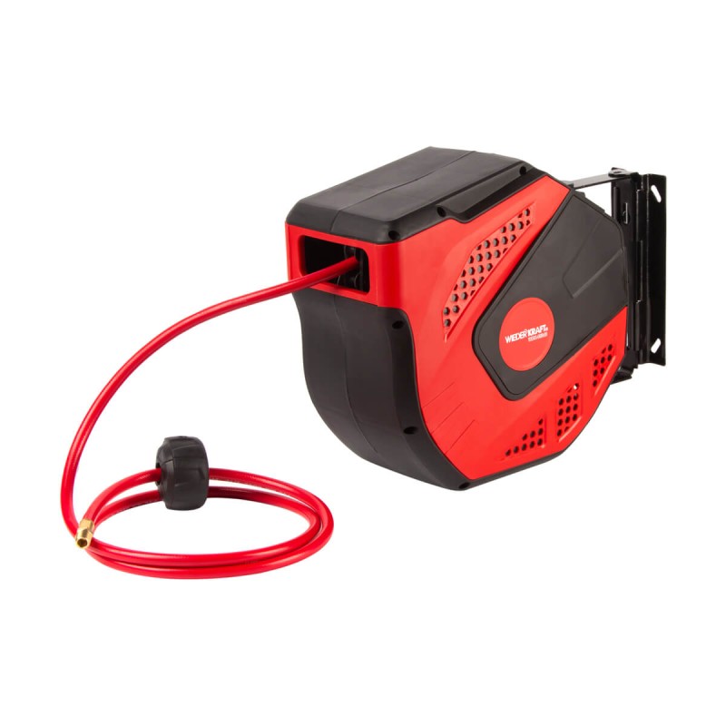 WDK-85240 Пневматический шланг в катушке, 15+1 м, WiederKraft WDK-85240 Пневматический шланг в катушке, 15+1 м, WiederKraft