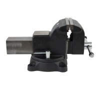 WDK-BV125 Профессиональные слесарные тиски поворотные с наковальней 125 мм