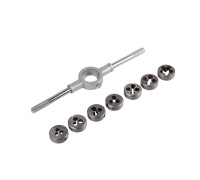 WDK-DS0312 Набор плашек М5-М12, 8 предметов, метрическая резьба