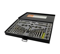 WDK-DTI3040 Набор метчиков и плашек 4NC40 - 1/2NF20, 40 предметов, дюймовая резьба