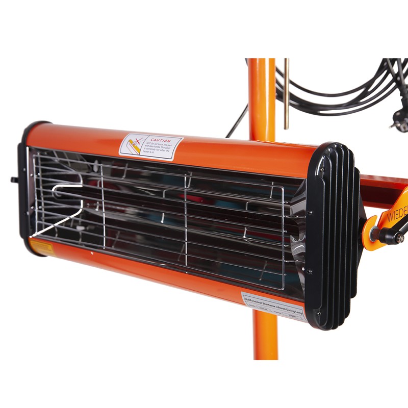 WDK-2A Двухкассетная мобильная ИК сушка на двухсекционной стойке, WiederKraft WDK-2A Двухкассетная мобильная ИК сушка на двухсекционной стойке, WiederKraft