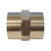 WDK-212FB Адаптер, резьба 1/2"-1/2" PT, F-F (внутренний), латунь