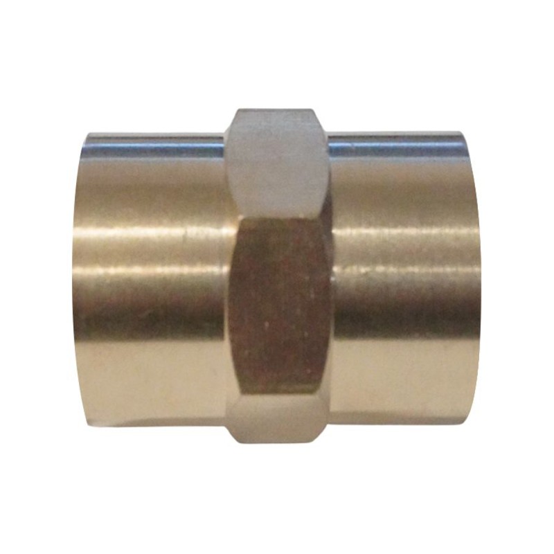 WDK-212FB Адаптер, резьба 1/2"-1/2" PT, F-F (внутренний), латунь WDK-212FB Адаптер, резьба 1/2"-1/2" PT, F-F (внутренний), латунь