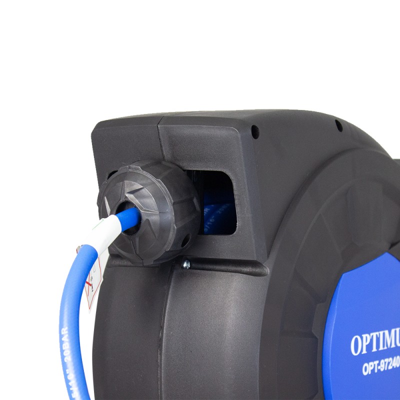 OPT-97240 Пневматическая катушка 15м со шлангом 8*12мм для подачи сжатого воздуха, OPTIMUS OPT-97240 Пневматическая катушка 15м со шлангом 8*12мм для подачи сжатого воздуха, OPTIMUS