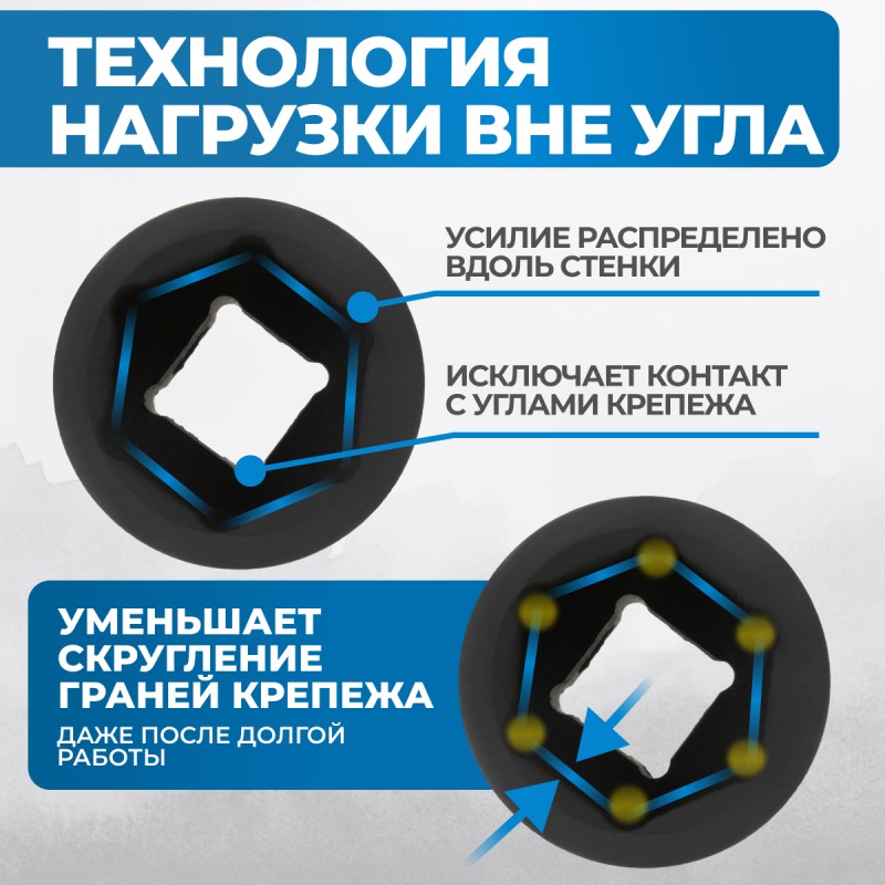 OPT-40112 Набор ударных головок 1/2", 10-24 мм, 10 предметов, OPTIMUS OPT-40112 Набор ударных головок 1/2", 10-24 мм, 10 предметов, OPTIMUS